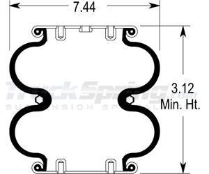  Firestone Air Spring W01-358-7325