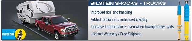 Bilstein Shocks and Struts for Trucks, SUVs & Vans