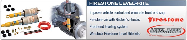 Firestone Level-Rite Air Spring + Damper