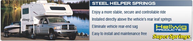 Helper Springs - Steel Leaf Springs