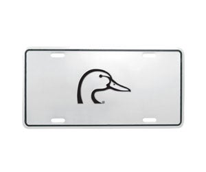 Ducks Unlimited Aluminum License Plate DLP1201