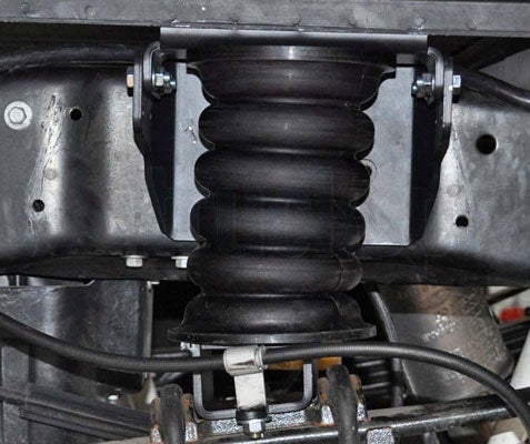 SumoSprings SSR-103 installed on a Ford SuperDuty