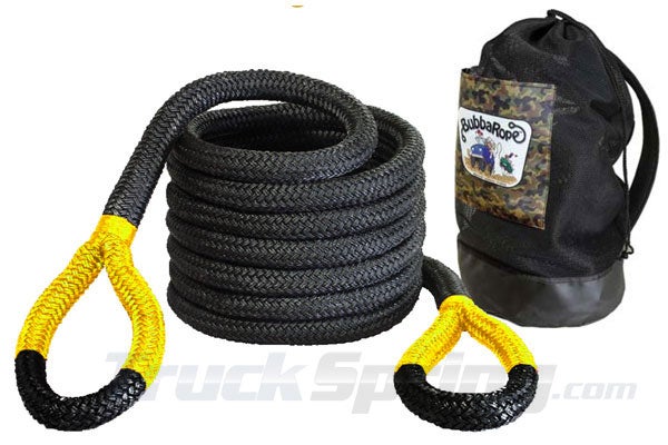 Big Bubba rope with gatorized yellow ends.
