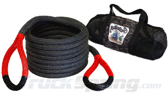 Bubba Rope with Gatorized red ends.