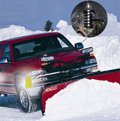 coils springs for snow plowing