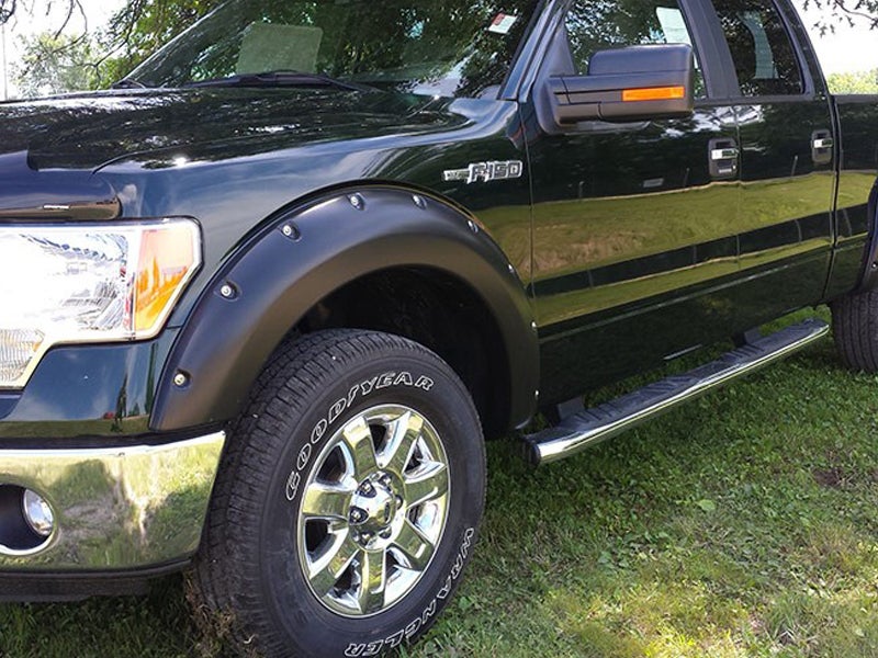 FF10911, Rough Country Pocket Fender Flares with Rivets for the Ford F