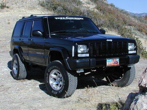 Jeep 4 inch suspension lift 2 inch body lift