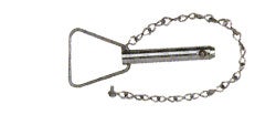9/16" Pull Pin with Chain and Drive Screw 500243