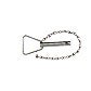 9/16" Pull Pin with Chain and Drive Screw - 500243
