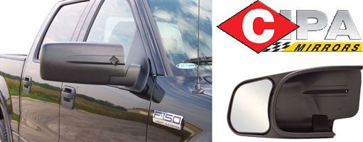 Increase visibility while towing - CIPA Towing Products
