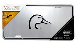 Ducks Unlimited Aluminum License Plate DLP1201