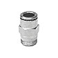 1/2" Tubing - 1/2 NPT Male Connector - 3157