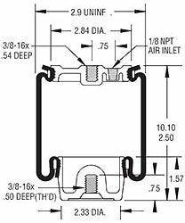 Firestone Air Spring W02-760-7038