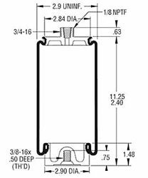 Firestone Air Spring W21-760-7076