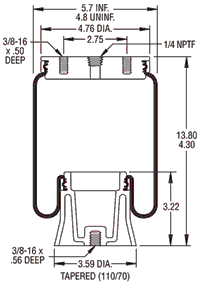 Firestone Air Spring 9000