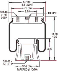 Firestone Air Spring 9001