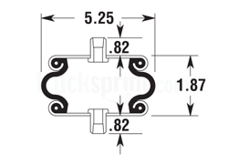 Firestone Single Convoluted Bus Air Spring W01-358-0510