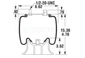 Firestone Reversible Sleeve Bus Air Spring - W01-358-5315