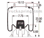  Firestone Air Spring - W01-358-9203