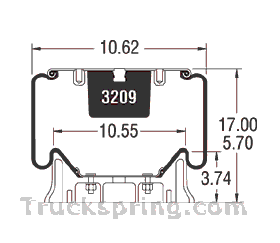  Firestone Air Spring W01-358-9204