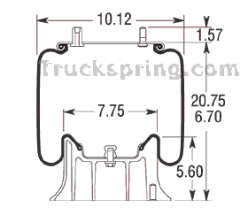  Firestone Air Spring W01-358-9210