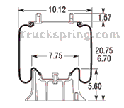  Firestone Air Spring - W01-358-9210