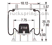  Firestone Air Spring - W01-358-9211