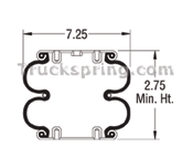  Firestone Air Spring - W01-358-3400