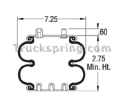  Firestone Air Spring - W01-358-3402