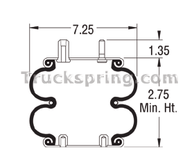  Firestone Air Spring W01-358-3406