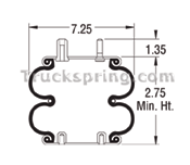  Firestone Air Spring - W01-358-3406