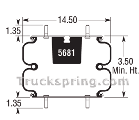  Firestone Air Spring W01-358-6799