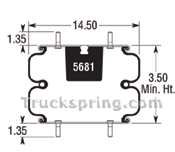  Firestone Air Spring - W01-358-6799