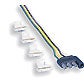 12" 4-Pole Trailer End Plug - 30511