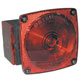 Combination Tail Light, Driver Side With License Illuminator - 49108