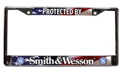 Smith and Wesson License Plate Frame SLF2201