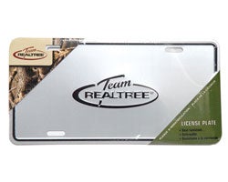 Team RealTree Aluminum License Plate RLP1201