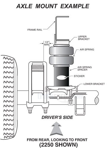 Lift Kit Air Spring Spacer