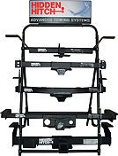 Hidden hitch trailer hitches