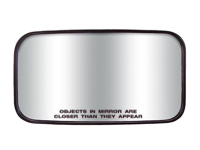 49504 Cipa Clamp On Convex Hotspot Mirror 4 Inch X 8 Inch Rectangular 