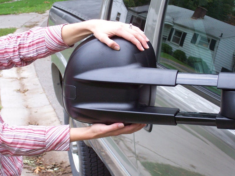 73600, CIPA Extendable Towing Mirrors for the Dodge Ram 1500, 2500, 3500