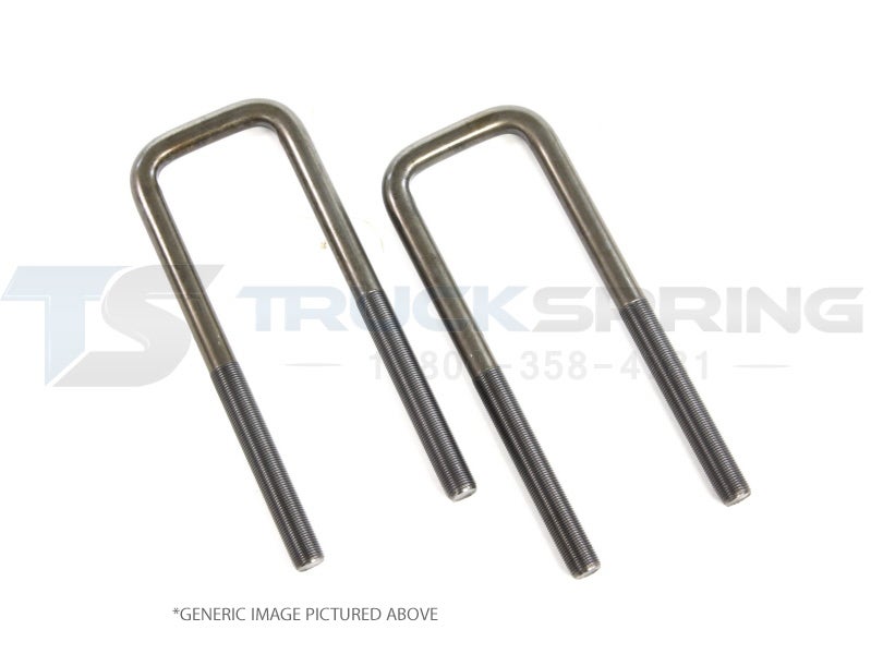 Square UBolt Kit Grade 8 3/4 x 4 x 127/8