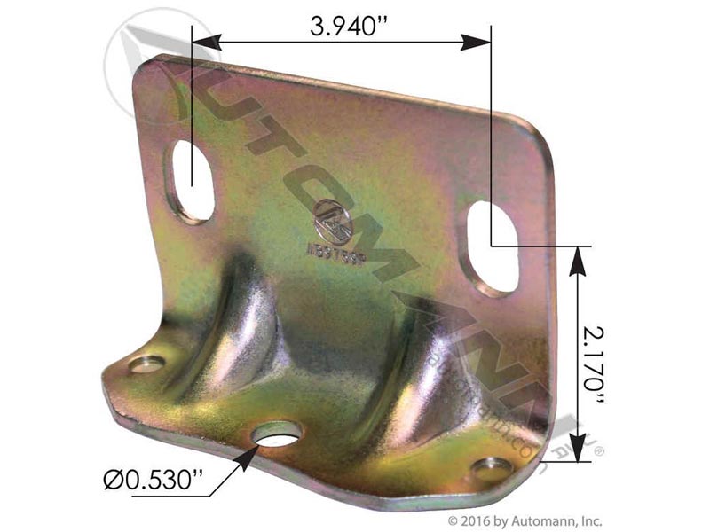 AB9759P Air Spring Mounting Bracket Freightliner
