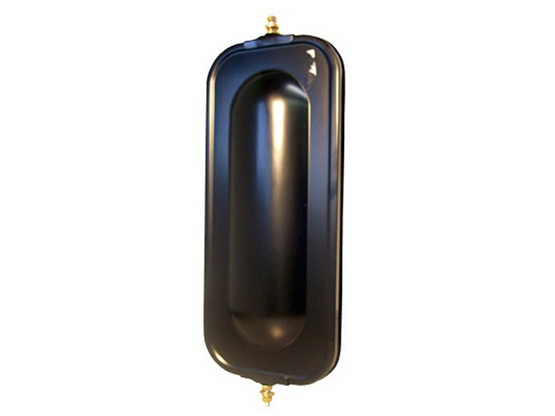 92514 Mirror Replacement Head Black Bubble Back 92514