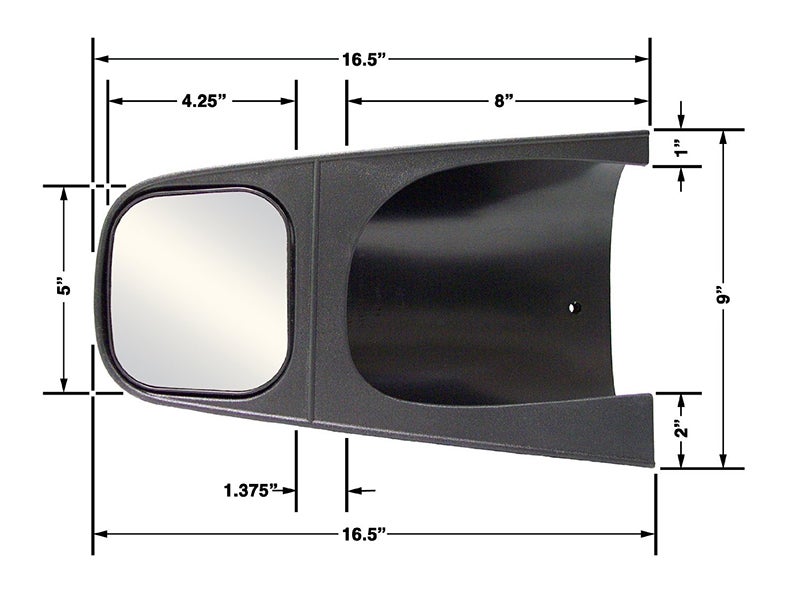 11600, CIPA Custom Towing Mirrors for the Ford F150, F250, Expedition