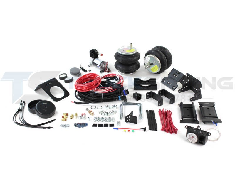 2805 Firestone Ride Rite Rear Air Bag Kit Analog Air Compressor
