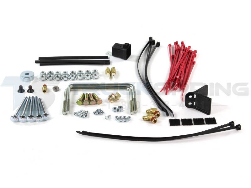 2809, Firestone RideRite Rear Air Bag Kit with Analog Compressor for