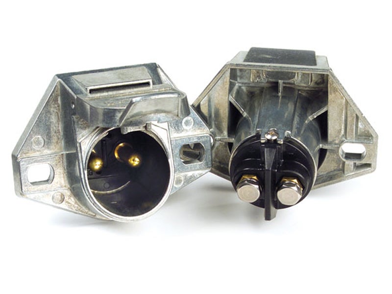 821041, Grote 2Way Round Pin Electrical Socket