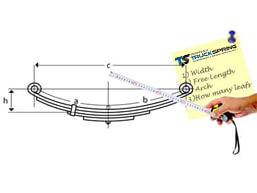 Measuring Trailer Leaf Springs