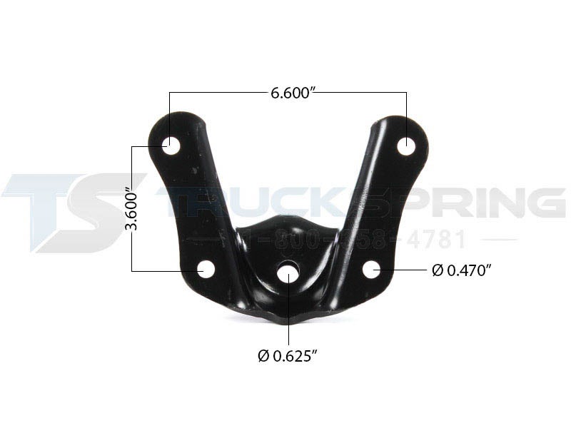 Ford front leaf spring hangers